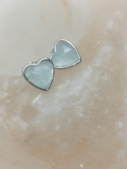 Boucles d'oreilles Aigue Marine