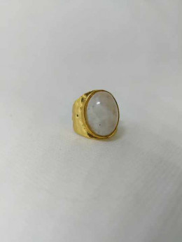 Bague Pierre de Lune Ajustable
